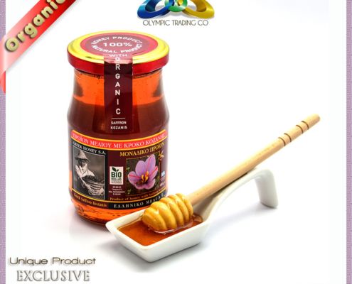 Greek Honey Organic Saffron