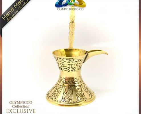 Decorative Brass Turkish Coffee Pot