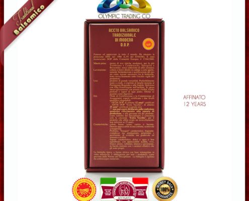 Traditional Balsamic Vinegar of Modena P.D.O. - AFFINATO - 12 YEARS