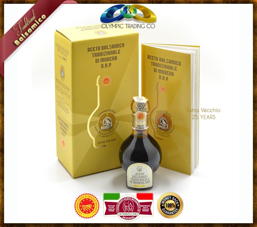 Traditional Balsamic Vinegar of Modena P.D.O-EXTRAVECCHIO - 25 YEARS